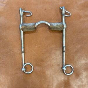 Low port Weymouth curb bit 5”